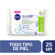 Toallitas desmaquillantes Nivea Micelar Biodegradable 25 Uni.