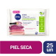 Toallitas desmaquillantes Nivea 3 en 1 Suave