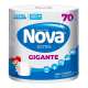 Toalla Nova Ultra Gigante Doble Hoja 70 mts.
