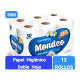Papel Higienico DH Mondeo 12 Rollos 30 Mts.